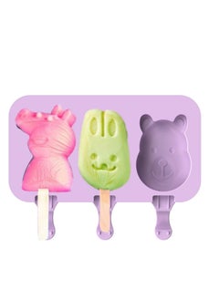 Buy Silicone Ice Cream Mold Reusable 1 Piece Random Shape And Color in Egypt