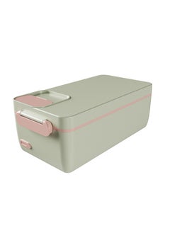 Buy Large Capacity Electric Lunch Box with Stainless Steel Liner Matcha in UAE