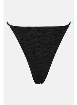 Buy Women Plain Bikini Bottom, Black in UAE