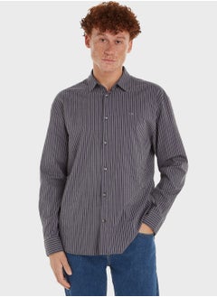 Buy Striped Slim Fit Shirt in UAE