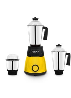 Buy 800W Mixer Grinder: Energy-Saving, Ultra-Modern, Quick-Grind Blades, 3 Durable Stainless Steel Jars, Circuit Protection, Flow Breakers, Easy-Grip, Extra Couplers Included! in UAE