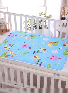 Buy 2PCS Baby Waterproof Diaper Changing Urine Absorbent Mat Baby Nappy Changing Pad Soft Reusable Washable Mattress Pad 70*90CM in UAE