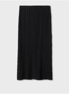 Buy Mesh High Waist Skirt in Saudi Arabia