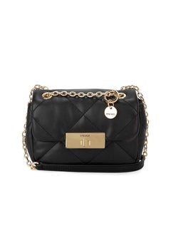 Buy Black Marian Mini Convertible Flap Shopper Tote Handbag in Saudi Arabia