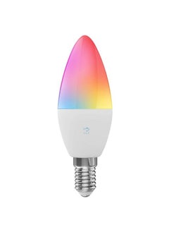 اشتري Wifi Smart LED Bulb 5W E14 عكس الضوء RGBWC ضوء التحكم عن بعد عن طريق تطبيق الهاتف التحكم الصوتي مع Alexa Google Home Assistant في الامارات