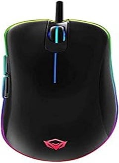 اشتري Meetion GM19 - Light RGB Gaming Mouse (6400 DPI) - For PC & Laptop - Black في مصر