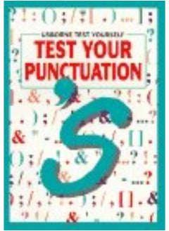 اشتري Test Your Punctuation في الامارات