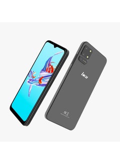 Buy IKU A12 Dual SIM, 64GB Memory, 4GB RAM, grey in Egypt