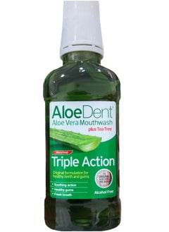 Buy Triple Action Aloe Vera Mouthwash 250ml in Saudi Arabia