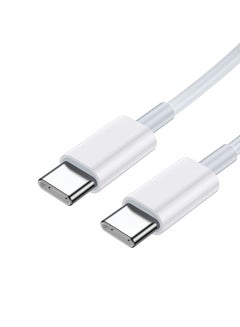 Buy USB C Cable 100W, USB-C to USB-C Cable  1 meter, USB C Charger Cable for iPhone 15, Mac Book Pro 2020, iPad Pro 2020, Switch, Samsung Galaxy S20 Plus S9 S8 Plus, Pixel, Laptops and lot more in UAE