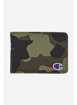 Buy Men Camouflage Wallet, Green in Saudi Arabia