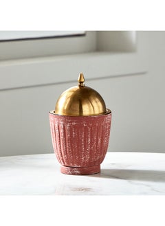 Buy Splendid Metal Rustic Incense Burner 10 x 16 x 10 cm in UAE