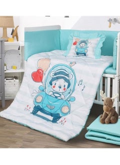 Buy 5-Piece Baby Crib Bedding Set in Saudi Arabia