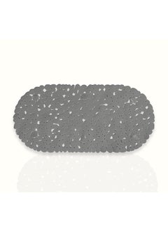 Buy Feelings Bath Mat Grey 69X35Cm in UAE