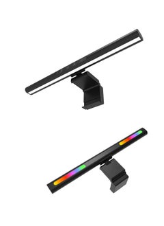 Buy Computer Monitor Light Bar with RGB Backlit,Screen Monitor Lamp for Eye Caring with Stepless Adjustment,Touch Control 400MM in Saudi Arabia