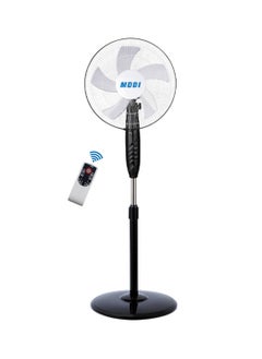 Buy MODI 16" Pedestal Stand Fan With Remote Control, 3 Speed Control and 5 Blades Design in UAE