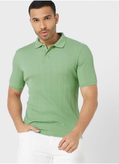 Buy Rib Polo Shirt in Saudi Arabia