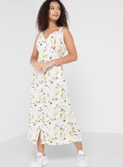Buy Cami Strap Printed Dress in UAE