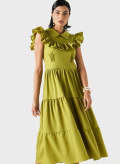 اشتري Ruffle Tiered Dress في الامارات