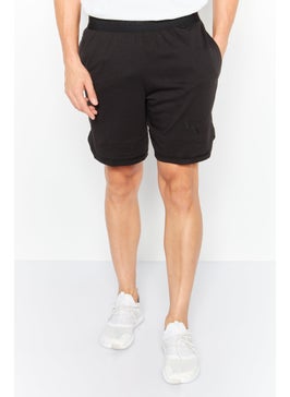 Buy Men Sportswear Fit 7 Inch Pull-On Training Short, Black in UAE