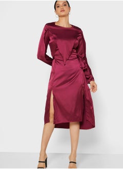 Buy Detailed Midi Dress in Saudi Arabia