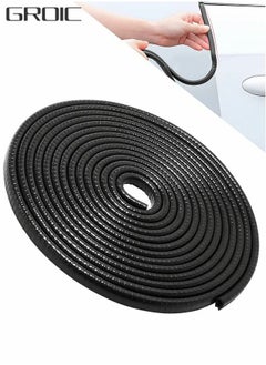 Buy 32.8 FT Car Door Edge Guards, Car Edge Rubber Seal Trim Protector, No Glue Needed U Shape Car Door Guard Universal for Most Cars, Vehicles, SUVs (Black) in Saudi Arabia