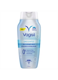 Buy Feminine Wash for Intimate Area Hygiene, pH Balanced and Gynecologist Tested, Unscented, 12 oz (Pack of 1) in UAE