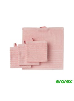 Buy Washcloth light pink 30x30 cm in Saudi Arabia