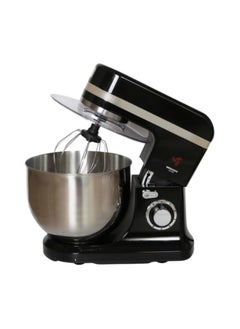 Buy MEBASHI 12 Litre Stainless Steel Bowl Mixer, 6 Speed Control with Pulse, Accessories (ME-SBM1114) (Black) in UAE