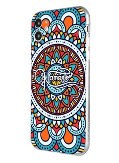 Buy for iPhone 11 Case, Shockproof Protective Phone Case Cover for iPhone 11, with Namaste Pattern in UAE