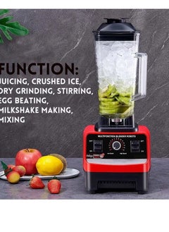 اشتري Heavy Duty Commercial Grade Blender 5500W Multicolour في الامارات