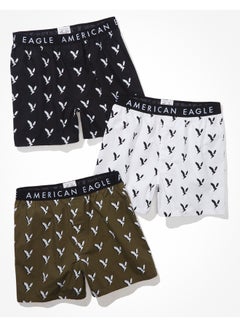Buy AEO Eagles Stretch Boxer Short 3-Pack in UAE