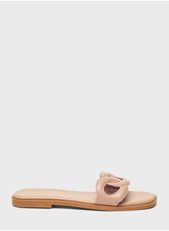 اشتري One Strap Flat Sandals في السعودية