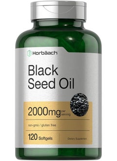 Buy Black Seed Oil 2000mg - 120 Softgels in UAE