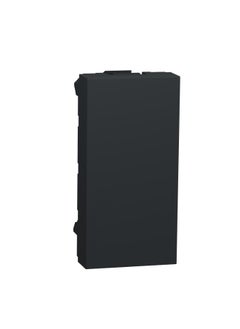 اشتري Schneider Electric, Unica Top/Class - Blind Cover Plate For - 1 M - Graphite (Nu986554) في مصر