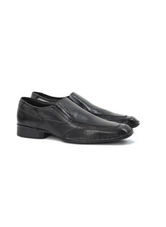 Buy Men's Robert Woo 13 Oxford Derby Loafer Slip On Comfort Black Leather Work Office Formal Occasion Party Casual Wear Italian Design Anti Skid Padded Insole Trendy Fashion Premium Shoes in UAE