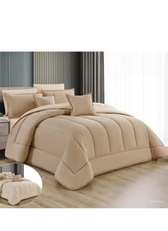 Buy A double-sided hotel double-sided comforter set that adds beauty to your room's decor in Saudi Arabia