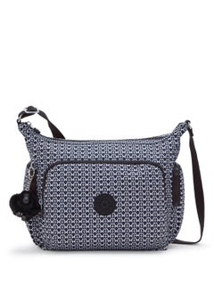 اشتري KIPLING GabbLarge Crossbody Bag with Adjustable Straps Signature Print-I6525DD2 في الامارات