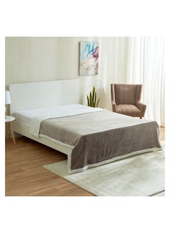 اشتري Luxot Queen Double Layer Blanket 220 x 200 cm في الامارات