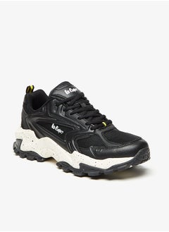 Buy Men's Panelled High Cut Lace-Up Sports Shoes in UAE