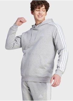 Buy 3-Stripes Fleece Hoodie in UAE