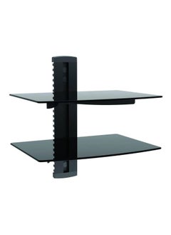 Buy 2-Tier Wall Mount Bracket Black in Saudi Arabia