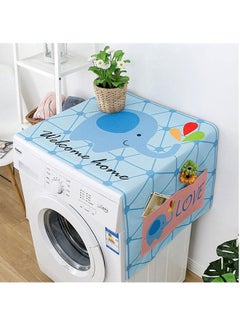 Buy Washing Machine Cover Washer Dryer Cover Waterproof Dustproof Zipper Washer Cover in Egypt