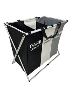 Buy Foldable Large Capacity Laundry Basket Clothes Storage in UAE