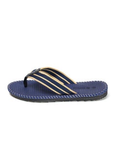 اشتري Men's Summer Flip-flops Wear Fashionable Casual Beach Shoes Blue في الامارات