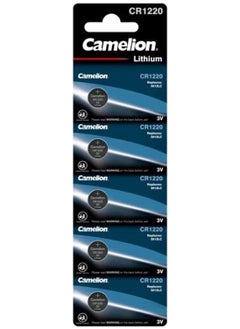 Buy Camelion Lithium Button Cell Battery (Pack of 5, CR1220,3V) in Egypt