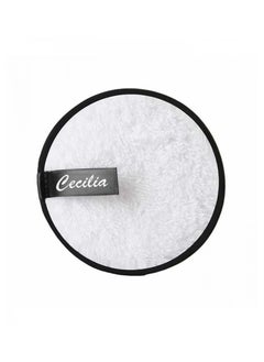 Buy Reusable makeup remover towel from Cecilia, white in Saudi Arabia