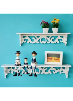 Buy Carved Hollow Wall Hanging Rack Shelf in Saudi Arabia