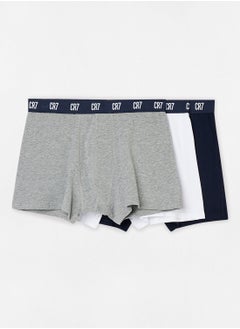 اشتري Logo Waistband Trunks (Pack of 3) في الامارات