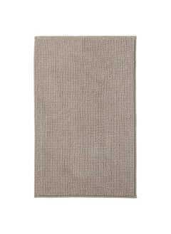 Buy Bath Mat Dark Beige 50X80 Cm in Saudi Arabia